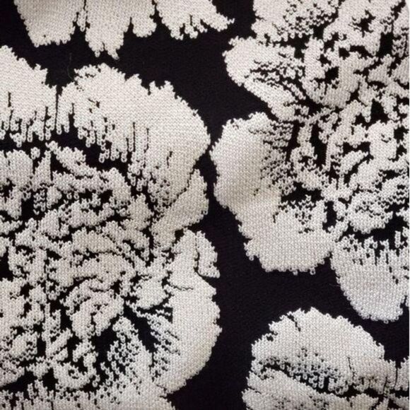 ZAC Zac Posen Floral Sleeveless Fitted Stretchy Knit Dress Women's Size Small - Picture 4 of 7